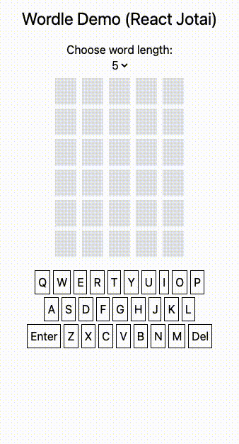 Wordle Demo